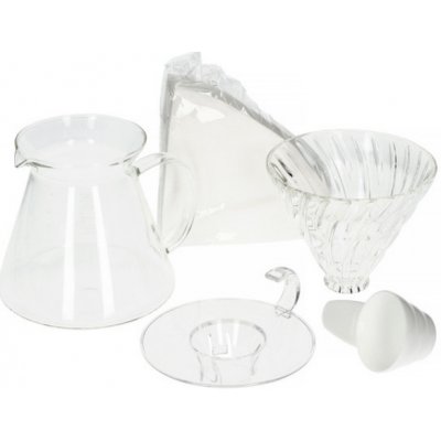 Hario V60-02 Pour Over Kit Glass – Zboží Dáma