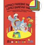 Barevné papíry školní lepící složka 8 listů – Zboží Dáma Barevné papíry školní lepící složka 8 listů – Zboží Dáma