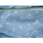 KHC 2dílná sada Povlečení 120 x 90 cm + 40 x 60 cm + Mantinel Hvězdy modrá – Hledejceny.cz