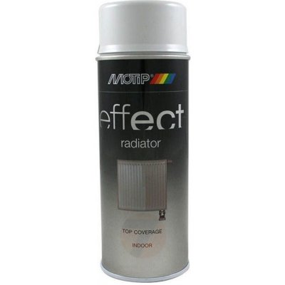 Motip Effect radiator bílý lesklý spray 400 ml – Zbozi.Blesk.cz