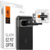 Tvrzené sklo pro mobilní telefony Spigen Glass tR EZ Fit Optik Black 2 Pack - Google Pixel 8 AGL06352