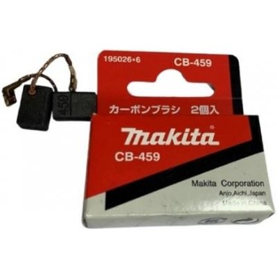 Makita 195026-6 sada uhlíků (kartáčů) CB-459 =old194722-3 – Zboží Mobilmania