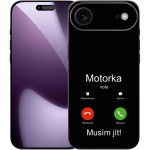 mmCase na iPhone 17 Air - motorka volá černé pozadí – Zboží Mobilmania