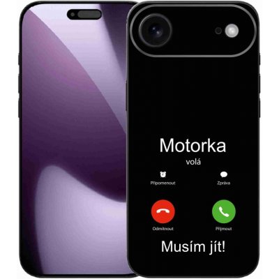 mmCase na iPhone 17 Air - motorka volá černé pozadí – Zboží Mobilmania