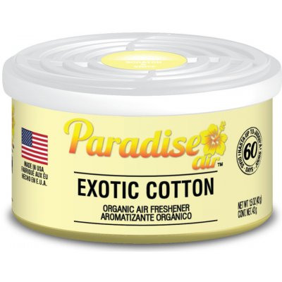 Paradise Air Organic Air Freshener 42 g Exotická bavlna – Hledejceny.cz