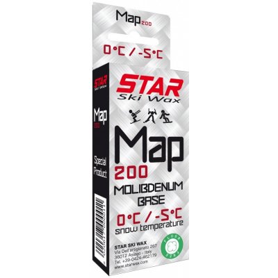 Star Ski Wax Map 200 Molibdenum base 60 g – Hledejceny.cz