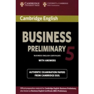 Cambridge BEC Preliminary 5. Student's Book with answers