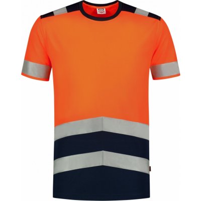 Malfini T-Shirt High Vis Bicolor T01 tričko unisex oranžová L – Sleviste.cz
