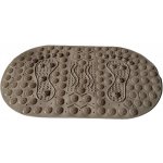 Modom Masážní protiskluzová podložka do koupelny s magnety béžová 70 x 39 cm – Sleviste.cz