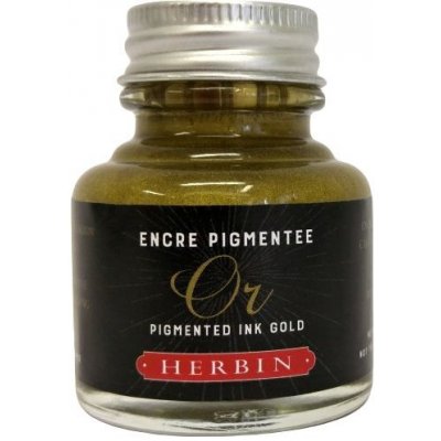 Herbin Pigmentový inkoust zlatý 30ml – Hledejceny.cz