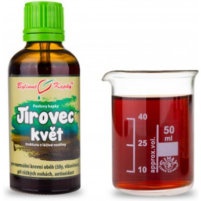 Bylinné kapky Jírovec květ tinktura 50 ml – Hledejceny.cz
