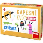 Dino Kapesní kvízy Junior zvířata – Hledejceny.cz