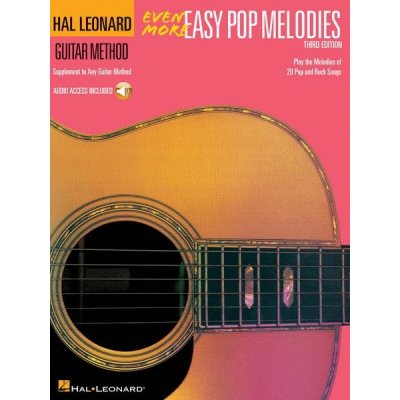 Even More Easy Pop Melodies 3rd Edition noty, melodická linka, akordy + audio