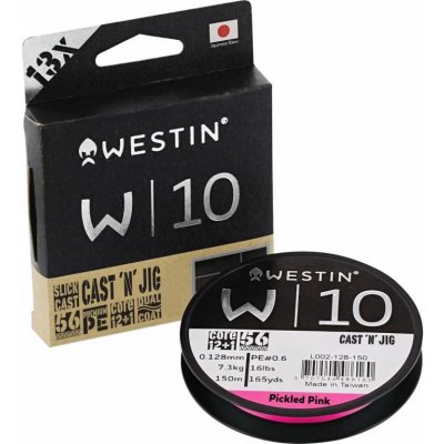 Westin Pletená Šnůra W10 13-Braid Cast 'N' Jig Pickled Pink 110m 0,10mm 6,1kg – Hledejceny.cz