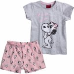 Dívčí pyžamo SNOOPY SWEET DREAMS šedé – Zboží Mobilmania