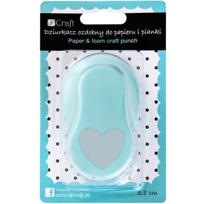 dp Craft Raznice na papír a pěnovku L srdce 3,2 x 3 cm – Sleviste.cz