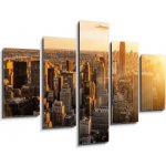 Obraz 5D pětidílný - 150 x 100 cm - New York new york new york york – Zboží Mobilmania