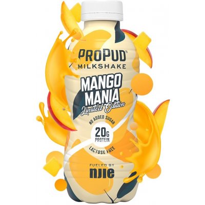 NJIE ProPud NJIE PROPUD PROTEIN MILKSHAKE BEZ LAKTÓZY mango mania 330 ml – Zbozi.Blesk.cz