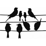 Esschert Design Samolepka proti ptactvu na okno 33x23 cm – Esschert Design – Zboží Dáma