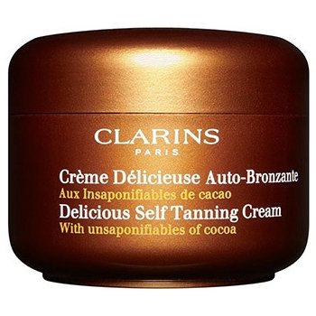 Clarins Radiance Plus samoopalovací krém na tělo a obličej s kakaovým máslem 125 ml