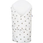 New Baby Zavinovačka s kokosovou vyztuží a mašlí bílá se sovou – Zboží Dáma