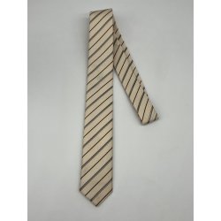 Pánská kravata 01 béžová