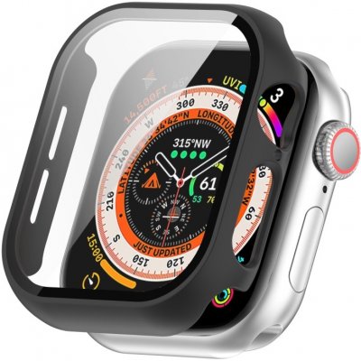 VSECHNONAMOBIL 87160 PC FULL COVER Plastový kryt se sklem pro Apple Watch 10 42mm černý – Zboží Živě