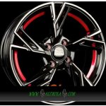 MAM RS5 6,5x16 4x108 ET20 black polished red inside | Zboží Auto