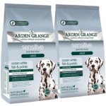 Arden Grange Adult Sensitive Grain Free Fresh Ocean White Fish & Potato 2 x 12 kg – Hledejceny.cz