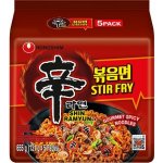 Nongshim instantní nudle Shin Ramyun Stir Fry balení 5 x 131 g – Zbozi.Blesk.cz