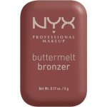 NYX Professional Makeup Buttermelt Bronzer vysoce pigmentovaný a dlouhotrvající bronzer 07 Butta Dayz 5 g – Zboží Mobilmania