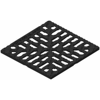 Vodaland Base litinový 250 x 250 mm černý A15 – Zboží Dáma