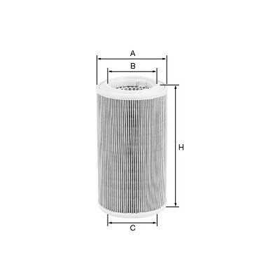 Vzduchový filtr C 1652 – Hledejceny.cz