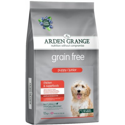 Arden Grange GF Puppy/Junior Chicken & Superfoods 12 kg
