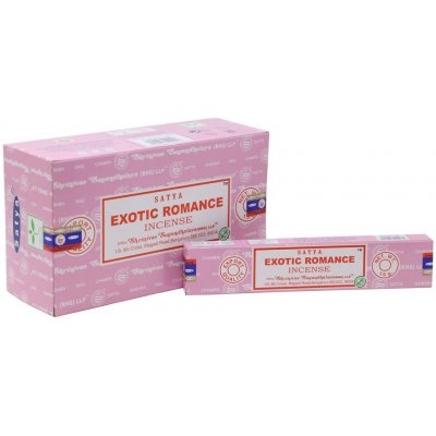 Shrinivas Satya Vonné tyčinky Exotic Romance 15 g – Hledejceny.cz