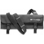 Dick textilní rolovací taška s popruhem a 11 otvory černá – Zboží Mobilmania