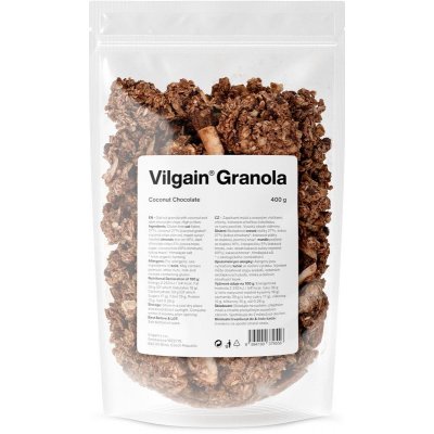 Vilgain Granola kokos a čokoláda 400 g – Zboží Dáma