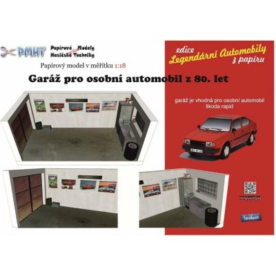 PMHT Škoda Rapid 136 (1987) Doplňky a garáž 1:18 – Hledejceny.cz