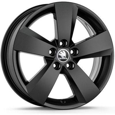 Škoda NANUQ 6x16 5x100 ET35 black metallic – Zboží Mobilmania