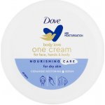 Dove Body Love vyživující krém na obličej a tělo pro suchou pokožku (Nourishing Care) 250 ml – Sleviste.cz