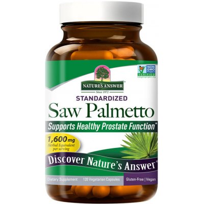 Nature's Answer Saw Palmetto 120 Veg Kapslí – Hledejceny.cz