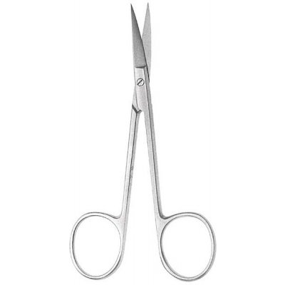 CM Instrumente Germany Nůžky chirurgické jemné zahnuté IRIS CM varianta: 9 cm – Hledejceny.cz