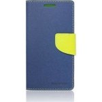 Pouzdro Fancy Diary Book Samsung N970 Galaxy Note 10 modro-limetkové – Sleviste.cz