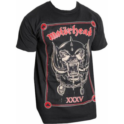 Motörhead tričko Anniversary Propaganda Mens Černá – Zboží Mobilmania