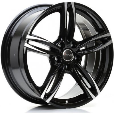 Avus Racing AF15 8x18 5x112 ET30 black polished – Hledejceny.cz