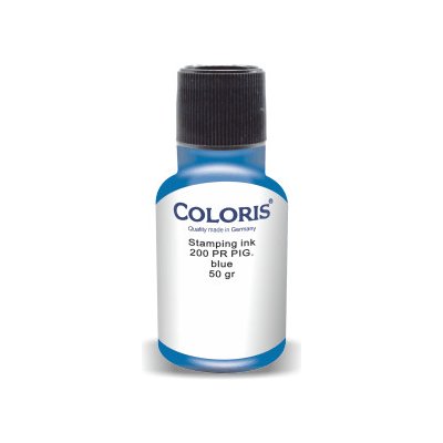 Coloris Razítková barva 200 PR P modrá 50 g