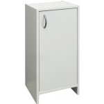 Multi Praxis Koupelnová skříňka nízká 33,5x25,5 cm bílá PAOLA35LP – Zboží Mobilmania