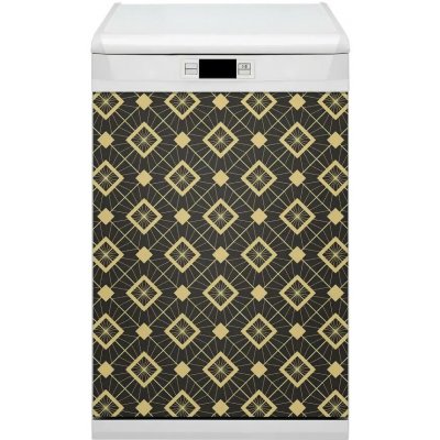 Magnet na myčku dekorativní Retro vzorec 45x70 cm – Hledejceny.cz