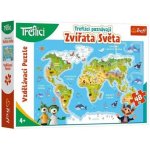 Trefl Vzdělávací 48 Treflíci poznávají zvířata světa – Hledejceny.cz