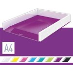 Leitz Wow plastový odkladač bílý / fialový – Zboží Mobilmania